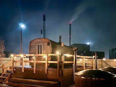 Boks Panorama sauna hos CopenHot for op til 12