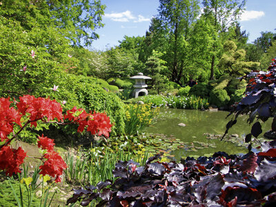 Indgang til Birkegårdens Haver for 2
