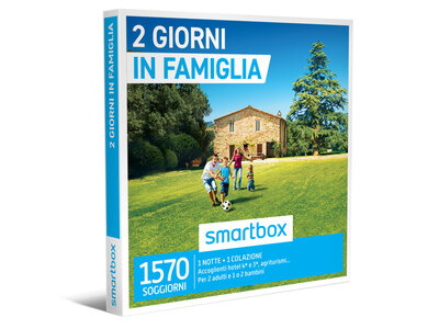 Cofanetto regalo 2 giorni in famiglia