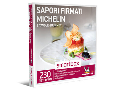 Cofanetto regalo Sapori firmati MICHELIN e tavole gourmet