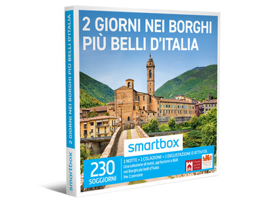 Cofanetto regalo 2 giorni nei borghi più belli d'Italia