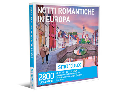 Cofanetto regalo Notti romantiche in Europa