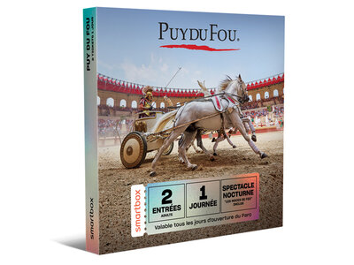 Coffret cadeau Une journée au Puy du Fou en 2025 pour 2 adultes