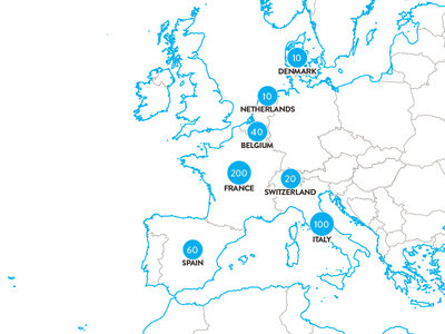 Nuits sous les étoiles en Europe