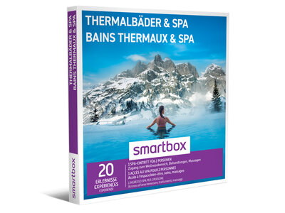 Coffret cadeau Bains thermaux et spas