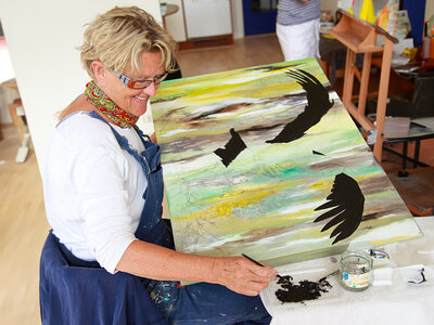 2-dages malekursus på Kunstskolen Gershøj for 1