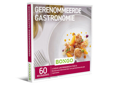 Cadeaubon Gerenommeerde gastronomie