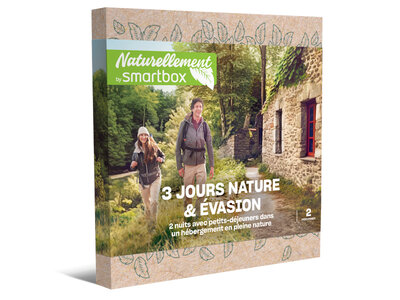 Coffret cadeau 3 jours nature & évasion