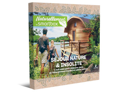 Coffret cadeau Séjour nature & insolite