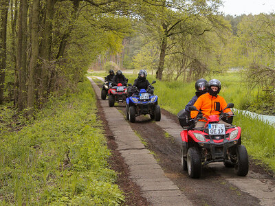 Offroad-Expedition bei einer Quad-Tour in Großbeeren südlich von Berlin