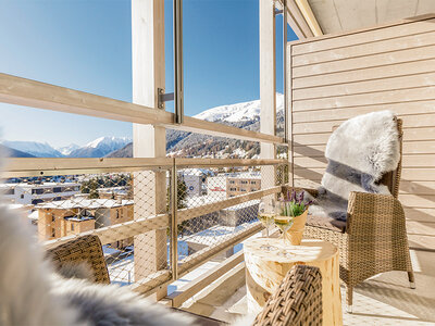 Luxuriöse Auszeit mit 1 Übernachtung und 3-Gänge-Dinner in Davos