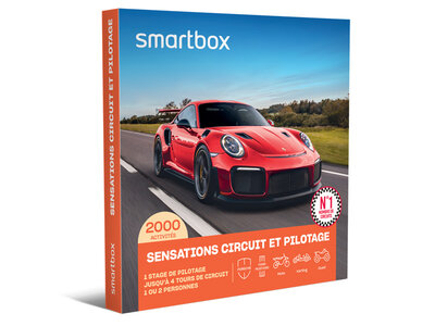 Coffret cadeau Sensations circuit et pilotage