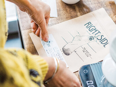 RightSide Coffee a domicilio: café tostado 2 orígenes y guía de elaboración