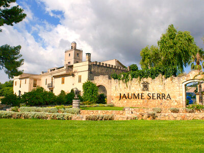 Caja regalo Bodegas Jaume Serra, con D.O. Cava: visita a bodega y cata de cava