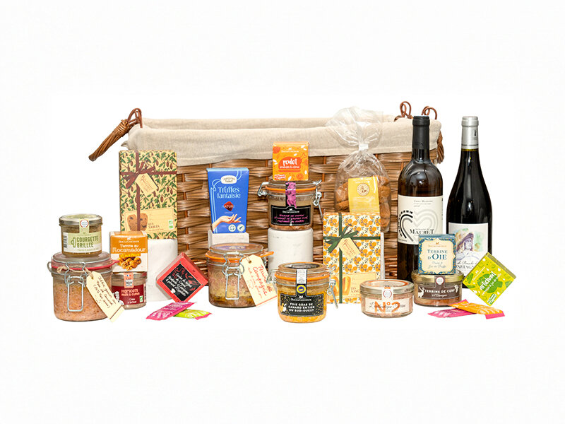 Coffret Banquet Gourmet : plaisirs sucrés et salés livrés à domicile