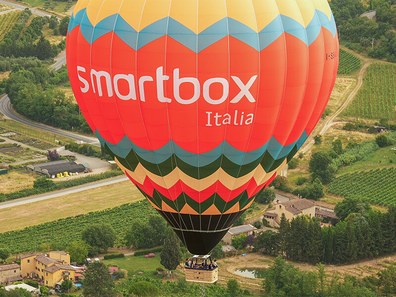 Volo in mongolfiera per 2 persone a Siena