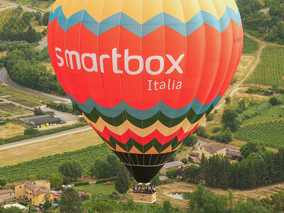 Cofanetto regalo Volo in mongolfiera per 2 persone a Siena