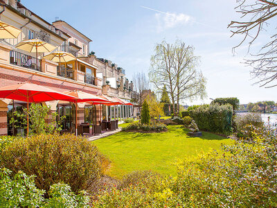 Coffret cadeau Adresses primées : déjeuner 4 plats au restaurant La Côte Saint-Jacques près de Chably