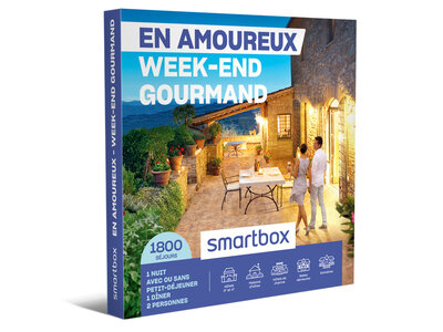 Coffret cadeau En amoureux - Week-end gourmand