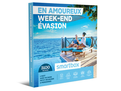 Coffret cadeau En amoureux - Week-end évasion