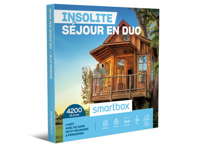 Coffret cadeau Insolite - Séjour en duo