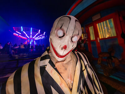 Cadeaubon Walibi Halloween Nocturne: tickets voor 2 personen en 2 kinderen