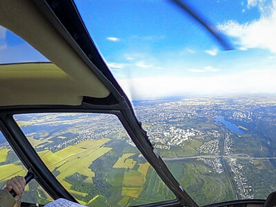 Coffret Vol en hélicoptère de 20 min au-dessus de Dijon