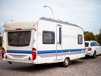 Box Mobil mit dem Wohnwagen durch Deutschland für 4 Personen