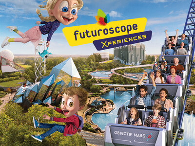 Coffret cadeau Journée au Futuroscope en famille en 2024 : 4 billets