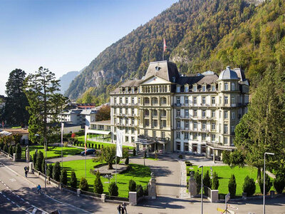 Coffret cadeau Séjour à Interlaken avec 1 nuit de luxe au Grand Hotel Beau Rivage 5*