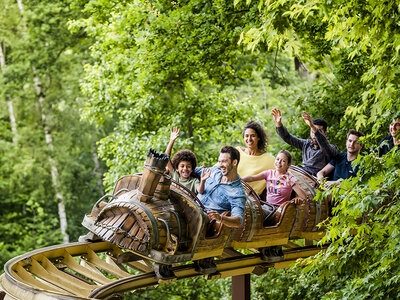 Billets pour le Parc Astérix : 1 entrée adulte et 1 entrée enfant en 2025