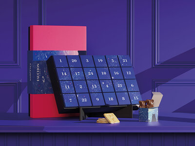 Coffret cadeau Calendrier de l'Avent Puzzle Fauchon : chocolats et confiseries livrés à domicile