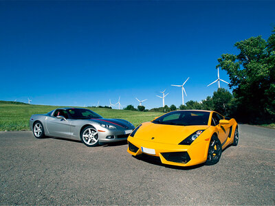 Ruta barcelonesa de 14 km por carretera en Lamborghini Gallardo para 1 persona