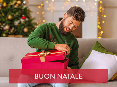 Cofanetto regalo Un Natale speciale per Lui: soggiorni, momenti gourmet, pause relax ed emozionati avventure