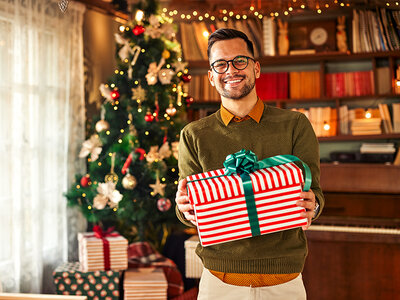 Gaveæske Julegavekort til ham - 999 kr.