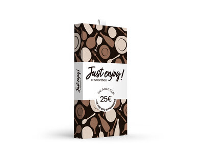 Coffret cadeau Carte cadeau Just enjoy ! Délices - 25 €