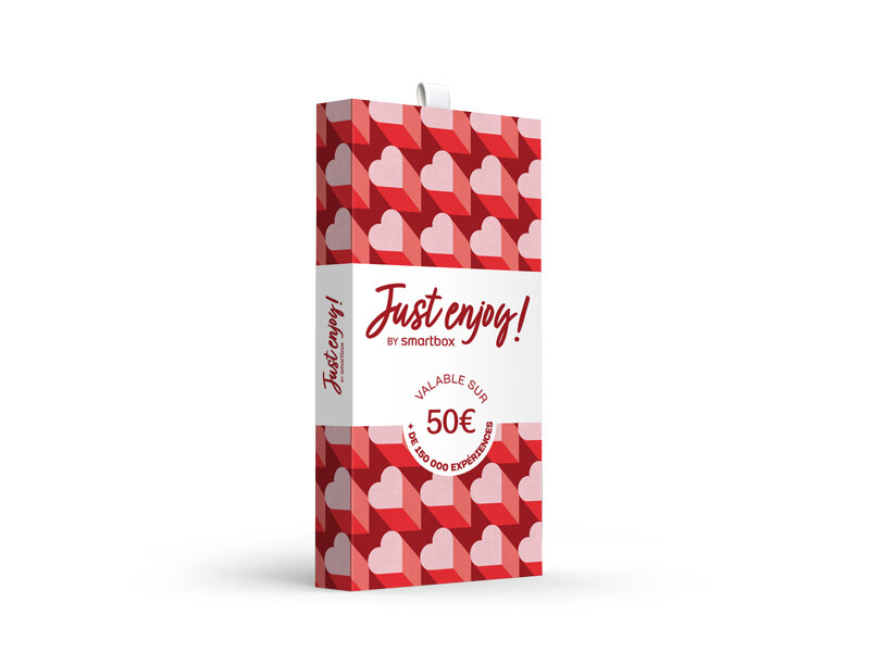 Carte cadeau Just enjoy ! Amour - 50 €