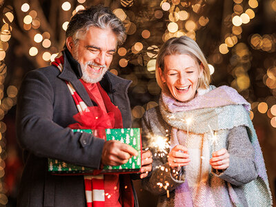 Geschenkbox Erlebnisse zu Weihnachten für die besten Eltern