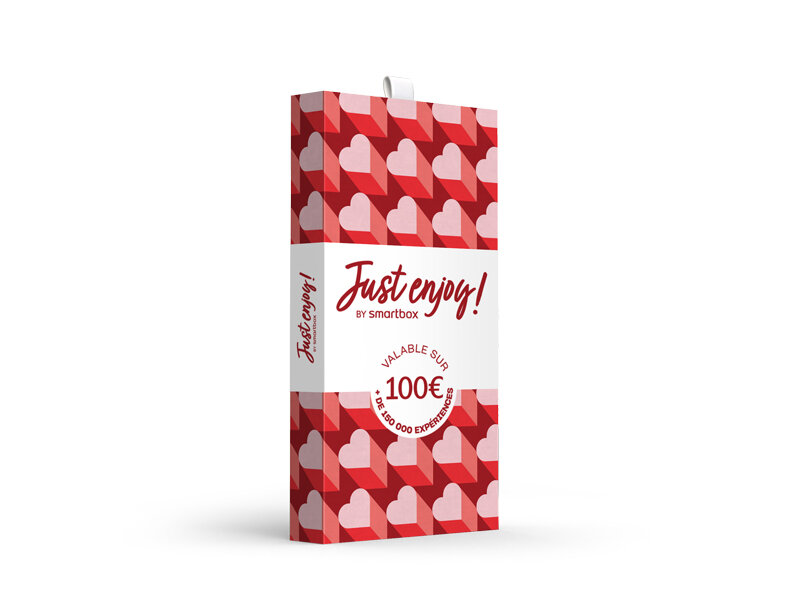 Carte cadeau Just enjoy ! Amour - 100 €