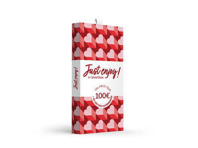 Coffret cadeau Carte cadeau Just enjoy ! Amour - 100 €