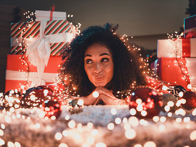 Geschenkbox Das perfekte Weihnachtsgeschenk für eine tolle Frau