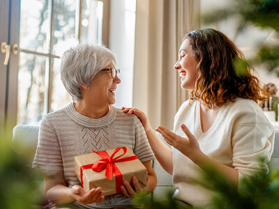 Geschenkbox Weihnachtsfreude für die beste Oma