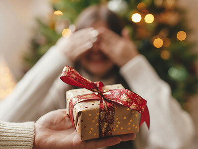 Geschenkbox Weihnachten mit Herz für die tollste Freundin