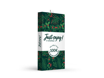 Coffret cadeau Carte cadeau Just enjoy ! Noël - 100 €