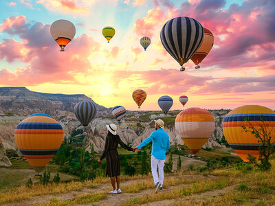 Coffret cadeau 2 nuits en Cappadoce 2 nuits avec spectacle de montgolfières