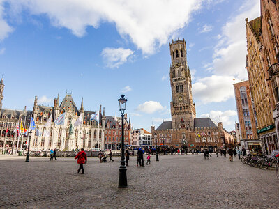 Cofanetto Fuga nella Bruges medievale con suggestivo tour in bicicletta