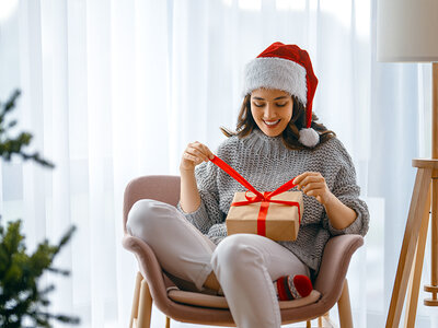 Gaveæske Julegavekort til hende - 1999 kr.