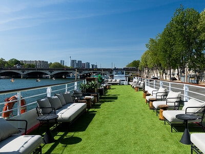 Coffret Croisière sur la Seine : 2h avec dîner italien