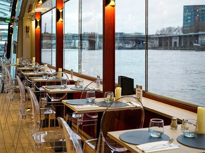 Croisière sur la Seine : 2h avec brunch italien