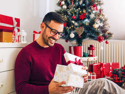 Geschenkbox Fröhliche Weihnachten - Geschenk für ihn!